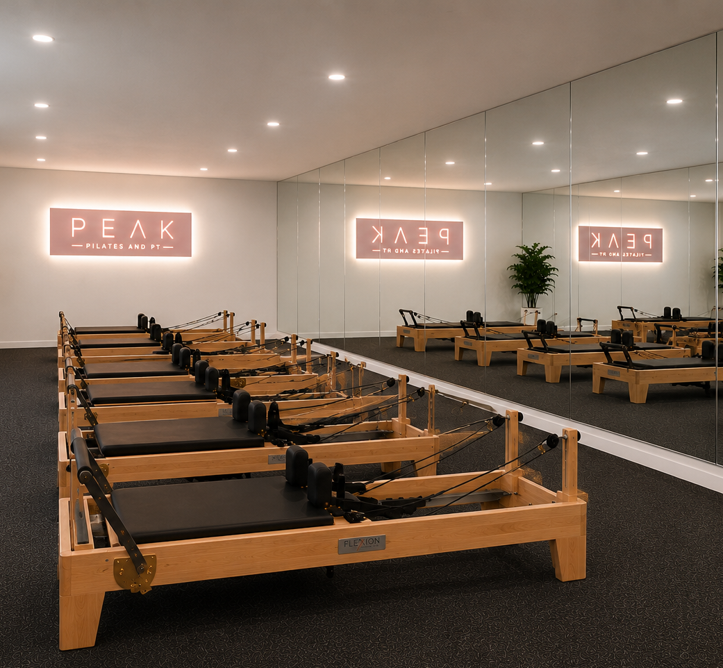 Inside the PEAK Pilates and PT studio